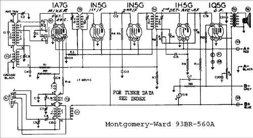 93BR-560A ; Montgomery Ward & Co (ID = 618476) Radio