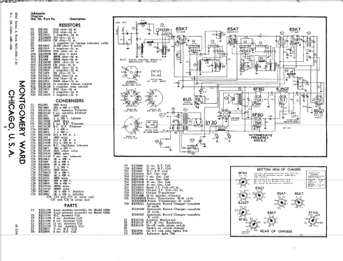 Airline 04BR-904A Order= 162 C 904 ; Montgomery Ward & Co (ID = 1622670) Radio