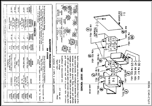 Airline 05WG-2749D Order= 62 C 2749 R; Montgomery Ward & Co (ID = 227451) Radio