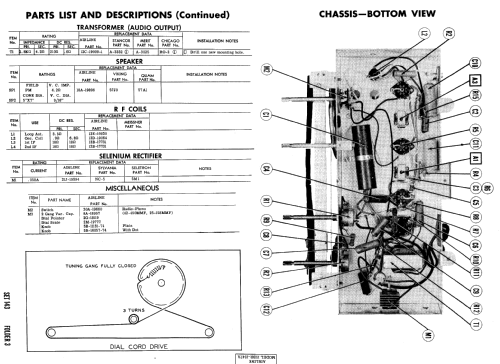 Airline 15BR-1547A Order= 62 C 1547 M ; Montgomery Ward & Co (ID = 551740) Radio