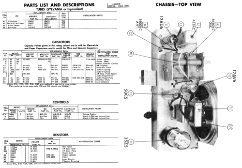 Airline 15GSL-1565A ; Montgomery Ward & Co (ID = 387262) Radio