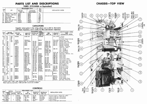 Airline 15WG-1545B; Montgomery Ward & Co (ID = 394424) Radio