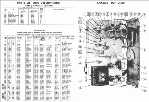 Airline 15WG-2745C; Montgomery Ward & Co (ID = 396099) Radio