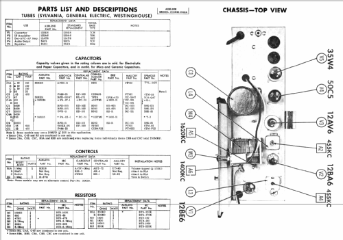 Airline 35GHM-2020A; Montgomery Ward & Co (ID = 390460) Radio