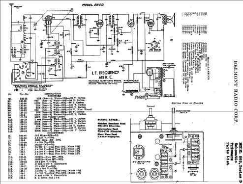 Airline 62-198 Ch= 585D; Montgomery Ward & Co (ID = 1809010) Radio