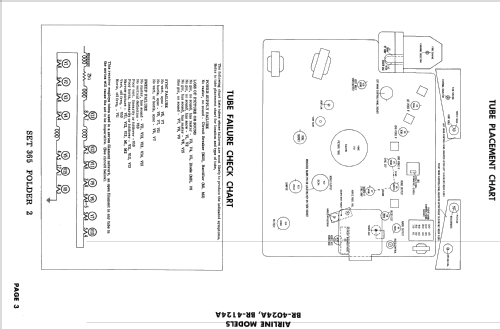 Airline BR-4024A; Montgomery Ward & Co (ID = 2409869) Fernseh-E