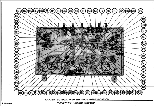 Airline GAA-2641A ; Montgomery Ward & Co (ID = 587005) Radio