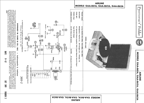 Airline GAA-861A; Montgomery Ward & Co (ID = 2428380) Enrég.-R