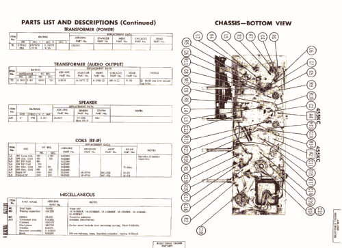 Airline Global 35WG-1573B; Montgomery Ward & Co (ID = 388629) Radio