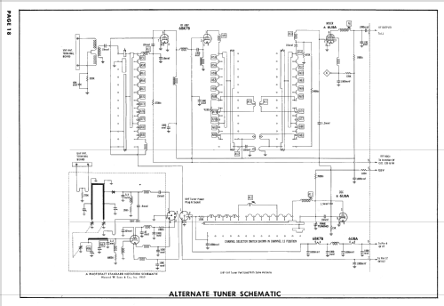 Airline GRX- 4030A; Montgomery Ward & Co (ID = 2472180) Television