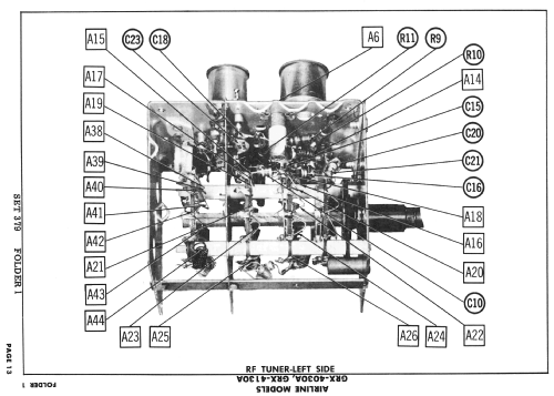 Airline GRX- 4130A; Montgomery Ward & Co (ID = 2472214) Télévision