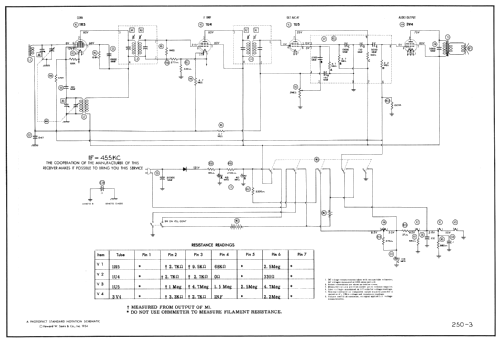 Airline GSE-1077A; Montgomery Ward & Co (ID = 390469) Radio