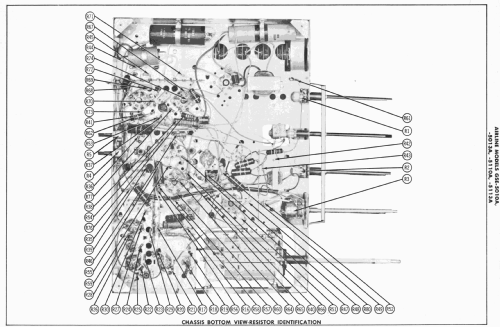 Airline GSE-5010A; Montgomery Ward & Co (ID = 2211280) Televisore