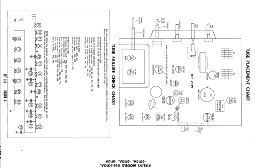 Airline GSE-5110A; Montgomery Ward & Co (ID = 2211318) Televisión