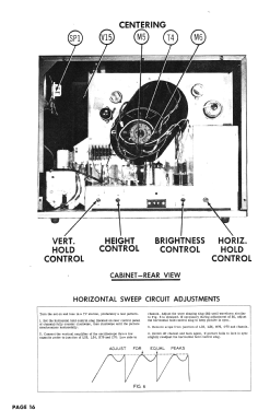 Airline GSL-4015A; Montgomery Ward & Co (ID = 2755697) Television