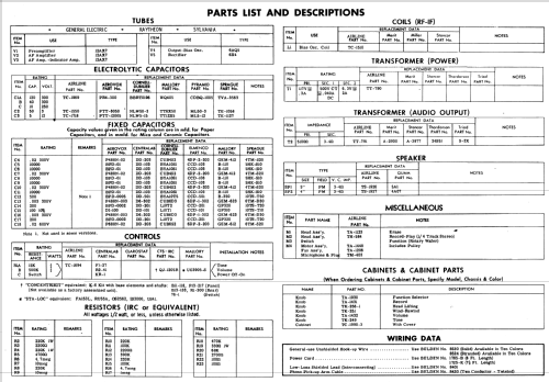 Airline GTL-3829A; Montgomery Ward & Co (ID = 516038) Sonido-V