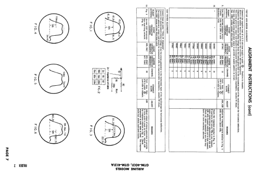 Airline GTM4031A; Montgomery Ward & Co (ID = 2468421) Televisore