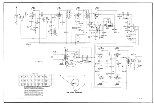 Airline WG-3602A; Montgomery Ward & Co (ID = 384507) Radio