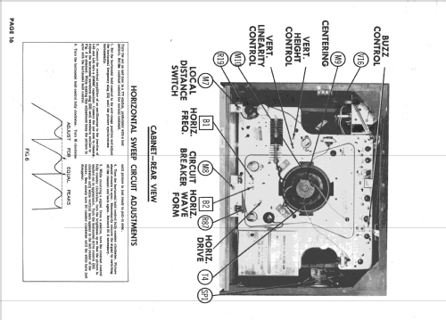 Airline WG-4011A Code 21A59CT; Montgomery Ward & Co (ID = 2149648) Télévision