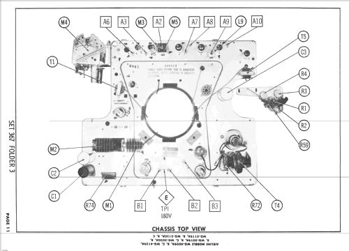 Airline WG-4029B; Montgomery Ward & Co (ID = 2418085) Television