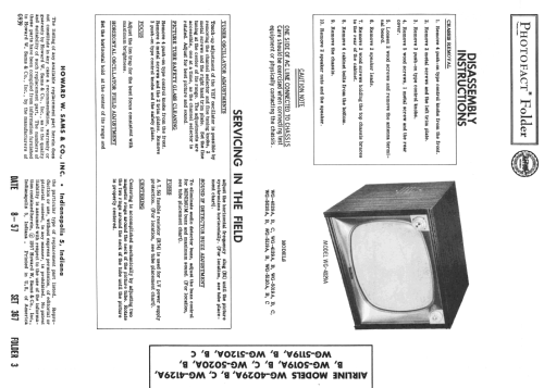 Airline WG-4029C; Montgomery Ward & Co (ID = 2418203) Television