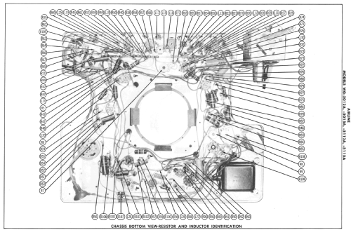 Airline WG-5012A; Montgomery Ward & Co (ID = 2246235) Television