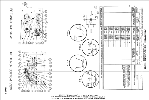 Airline WG-5014B Code 21A59CT; Montgomery Ward & Co (ID = 2151239) Television