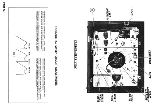 Airline WG-5052A; Montgomery Ward & Co (ID = 2589721) Television