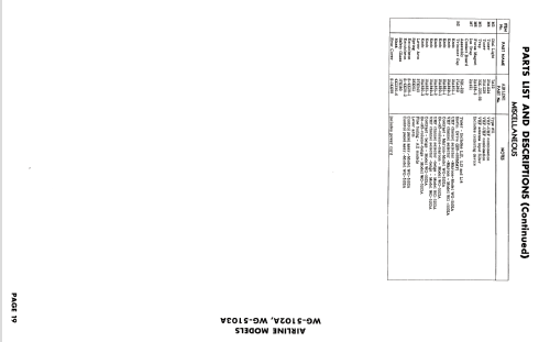 Airline WG-5102A; Montgomery Ward & Co (ID = 2676666) Television