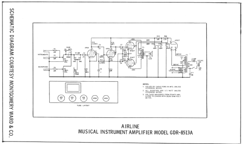 GDR-8513A ; Montgomery Ward & Co (ID = 775224) Ampl/Mixer