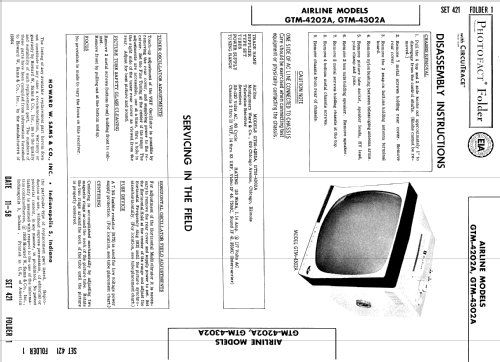 GTM-4202A ; Montgomery Ward & Co (ID = 912676) Televisión