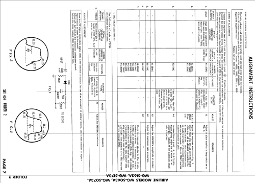 WG-5173A ; Montgomery Ward & Co (ID = 917991) Televisión