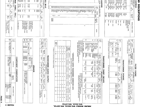 WG-5173A ; Montgomery Ward & Co (ID = 917993) Televisión
