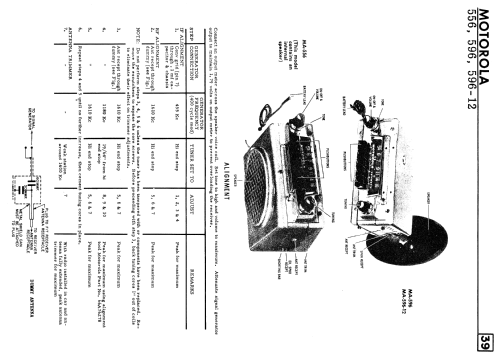 MA-596-12 ; Motorola Canada Ltd. (ID = 2299305) Car Radio