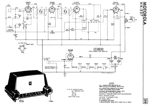 MK-53H Ch= HK-337; Motorola Canada Ltd. (ID = 2364711) Radio