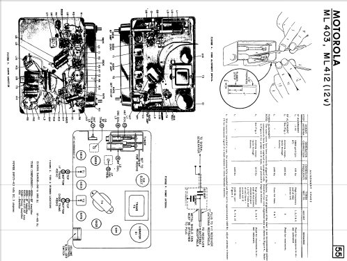 ML412 ; Motorola Canada Ltd. (ID = 2336202) Car Radio