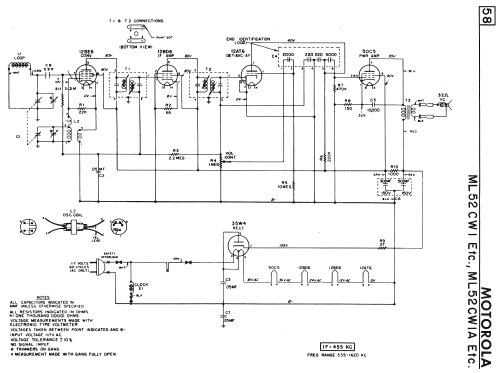 ML52CW2A ; Motorola Canada Ltd. (ID = 2336560) Radio