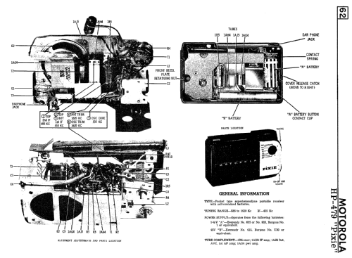 MP-45P3 Pixie Ch= HP-479; Motorola Canada Ltd. (ID = 2269864) Radio