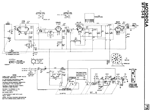 MP-54B Ch= HP-372; Motorola Canada Ltd. (ID = 2138487) Radio