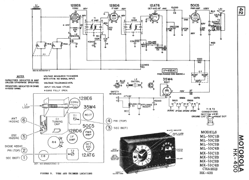 MX-53C3B Ch= HK-400; Motorola Canada Ltd. (ID = 2364991) Radio
