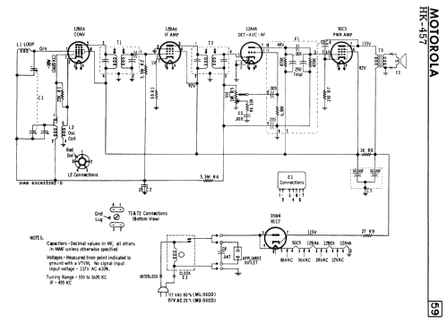 MX-56CD2 Ch= HK-457; Motorola Canada Ltd. (ID = 2269138) Radio