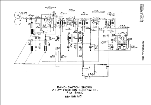 107F31 Ch=HS-87; Motorola Inc. ex (ID = 519596) Radio