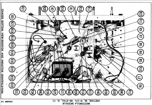 10KT12M Ch= HS-674A; Motorola Inc. ex (ID = 557579) Radio