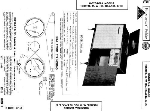 10KT12M Ch= HS-674B; Motorola Inc. ex (ID = 557582) Radio
