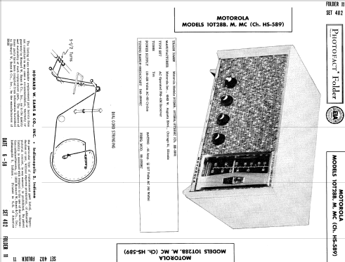 10T28B Ch= HS-589; Motorola Inc. ex (ID = 824625) Radio