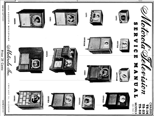 12VF26R Ch= TS-23B , HS-190A ; Motorola Inc. ex (ID = 1474361) TV Radio