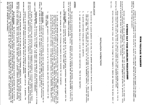 12VK11 Ch= TS-23B; Motorola Inc. ex (ID = 1461522) Television