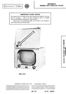 14P2 Ch= TS-275; Motorola Inc. ex (ID = 3076550) Television