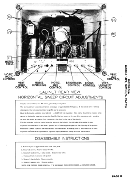 14P2U Ch= TS-275; Motorola Inc. ex (ID = 3076561) Television