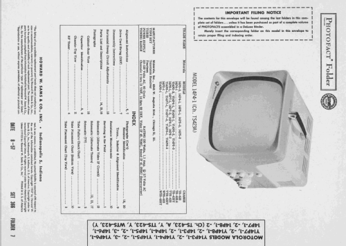 14P5-1 Ch= TS-423; Motorola Inc. ex (ID = 2416083) Televisore